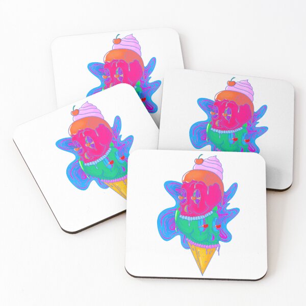 Item preview, Double Scoop Drip Skull designed and sold by yarbsie.