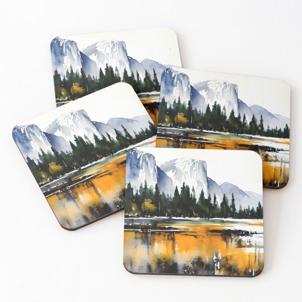 Item preview, Yosemite National Park designed and sold by DmBWatercolours.