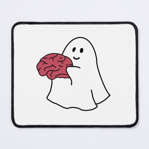 Artikelvorschau, Geist - Ein Gehirn halten entworfen und verkauft von Olty’s Doodles.