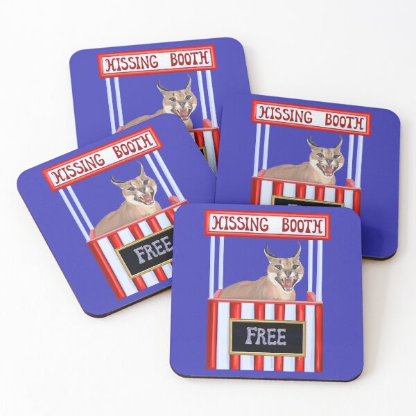 Item preview, Caracal Hissing Booth Free Hisses designed and sold by Deborah Camp.
