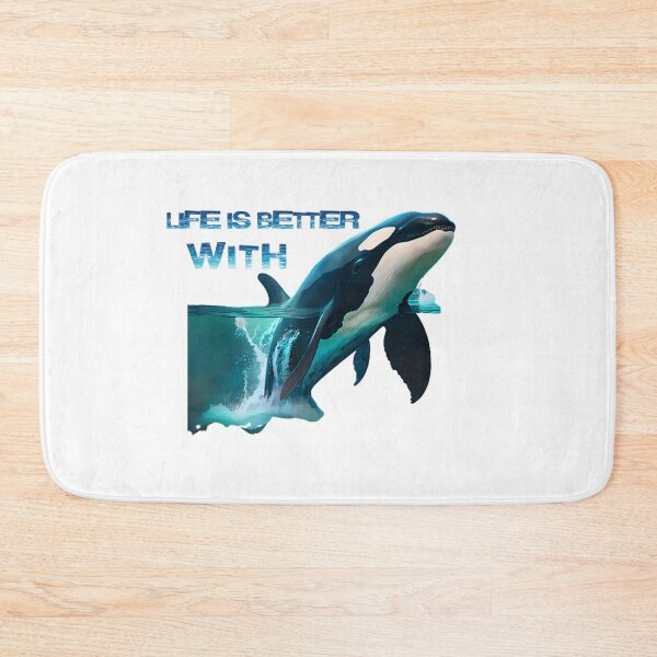 Item preview, Life Is Better With Orcas designed and sold by Vlaki.