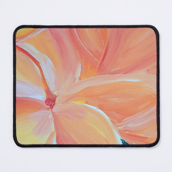 Aperçu de l'œuvre Fleur de plumeria abstraite acrylique créée et vendue par Jmb67.