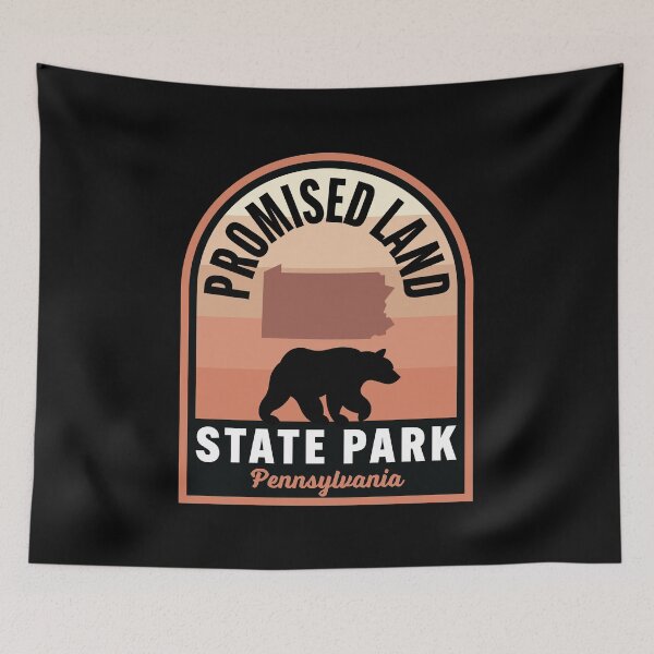 Item preview, Promised Land State Park PA Bear designed and sold by HalpinDesign.