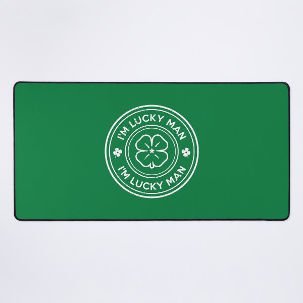 Item preview, I Am Lucky Man Vintage Stamp designed and sold by bolkibox.