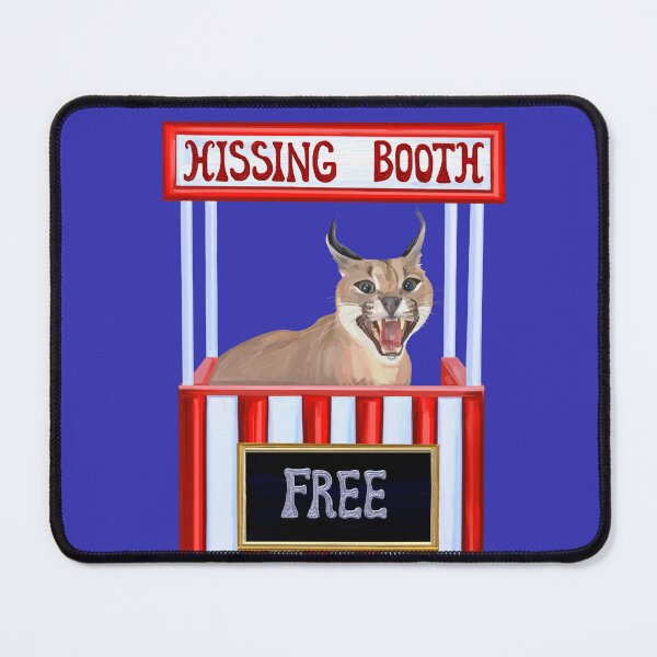 Item preview, Caracal Hissing Booth Free Hisses designed and sold by Deborah Camp.