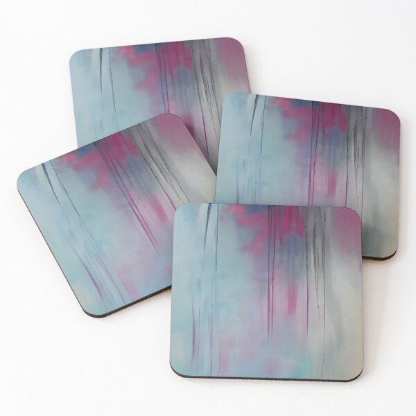Item preview, Blue and pink abstract streaks designed and sold by ibelieveimages.