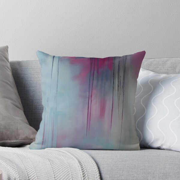 Item preview, Blue and pink abstract streaks designed and sold by ibelieveimages.