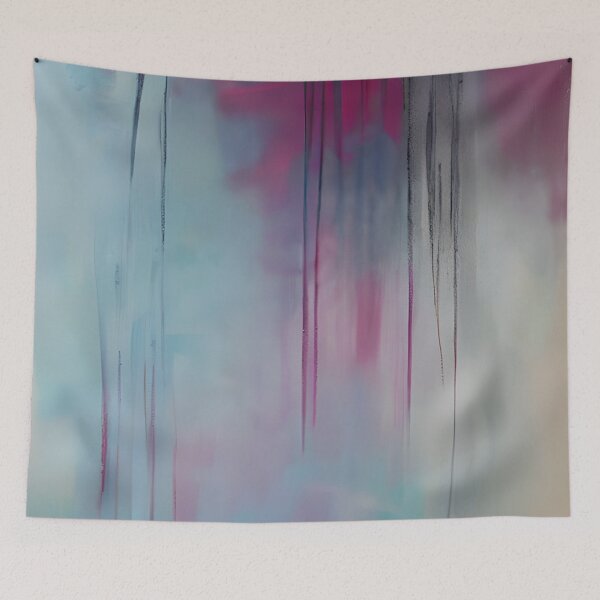 Item preview, Blue and pink abstract streaks designed and sold by ibelieveimages.