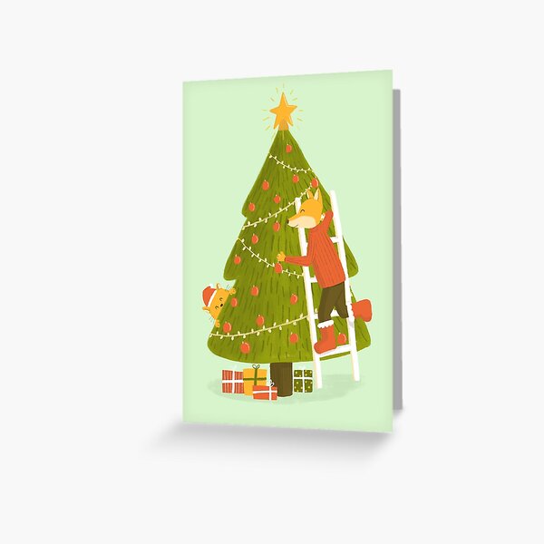 Merry Christmas Mr. Fox Greeting Card