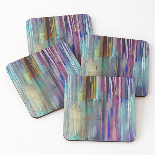 Item preview, Colorful abstract paint streaks designed and sold by ibelieveimages.