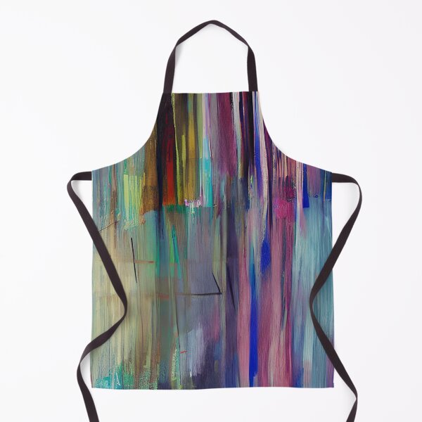 Item preview, Colorful abstract paint streaks designed and sold by ibelieveimages.