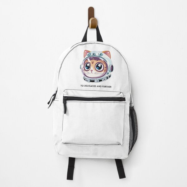 Item preview, "To delicacies and further" - GALACTICATS collection (t-shirts, bags, notepads, phone cases, posters, stickers, pillows, mousepads, mugs and hoodies feature) designed and sold by RESToRAPTOR.