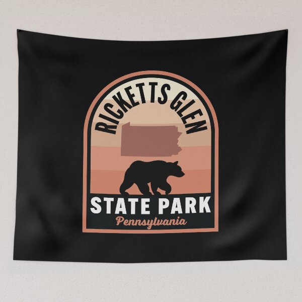 Item preview, Ricketts Glen State Park PA Bear designed and sold by HalpinDesign.