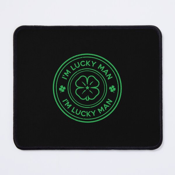 Item preview, I Am Lucky Man Vintage Stamp designed and sold by bolkibox.