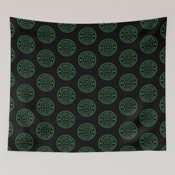 Item preview, I Am Lucky Man Vintage Stamp designed and sold by bolkibox.