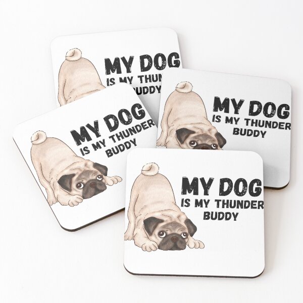 Item preview, My Dog Is My Thunder Buddy designed and sold by STEPHEN-KEMP.