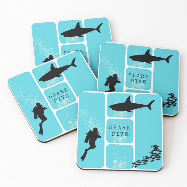 Item preview, Shark Dive designed and sold by bluespruce2024.