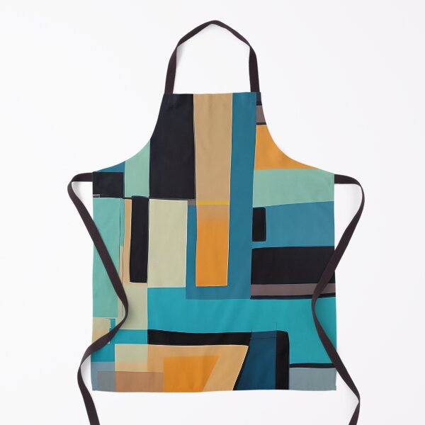Item preview, Blue and orange rectangular abstract designed and sold by ibelieveimages.