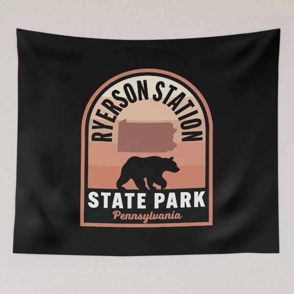 Item preview, Ryerson Station State Park PA Bear designed and sold by HalpinDesign.