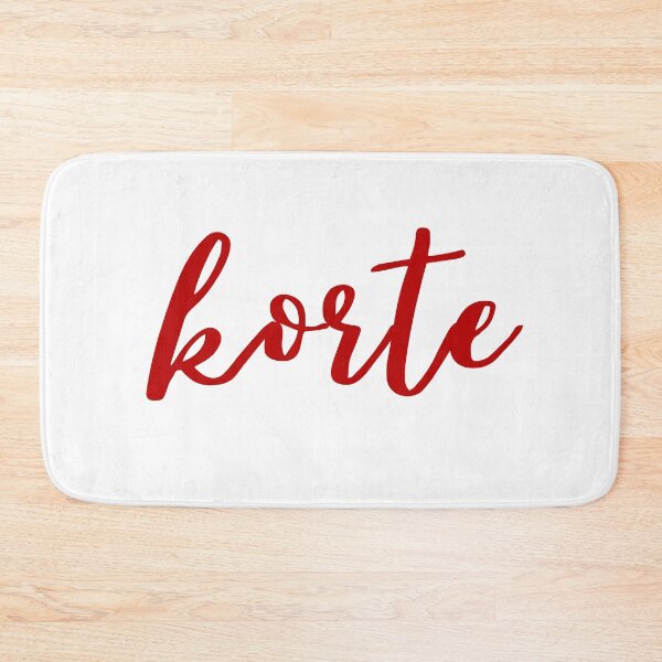 Item preview, Korte--script red designed and sold by holmesar2.