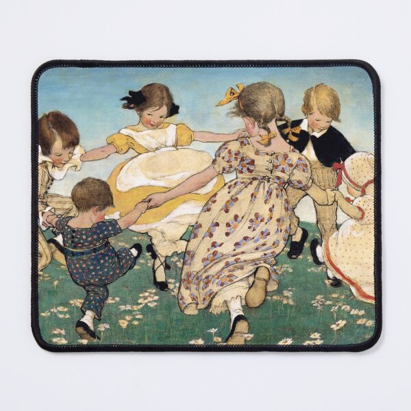 Item preview, Jessie Willcox Smith. Illustration. Round the ring of roses designed and sold by likiska.