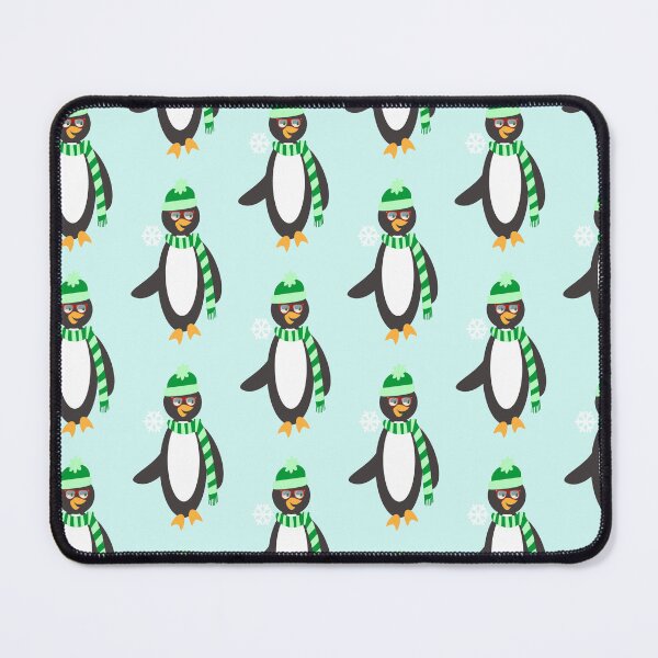 Item preview, Scarf Wearing Penguin Cartoon Character Art designed and sold by mytshirtfort.