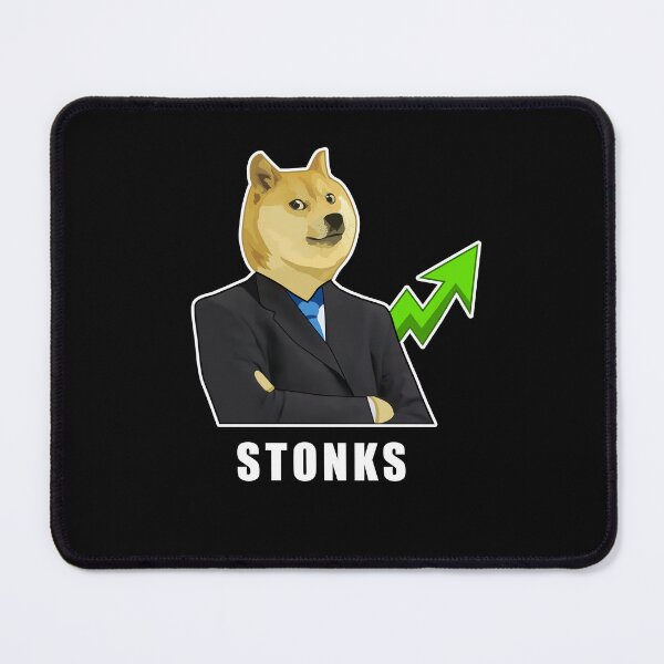 Item preview, Stonks Doge designed and sold by NaNaSpaceStore.