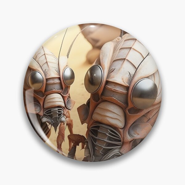 Item preview, Inhabitants of Mars or Insectoid Aliens (Arthropods) designed and sold by AIWanderer.