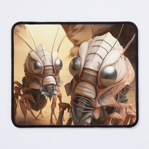 Item preview, Inhabitants of Mars or Insectoid Aliens (Arthropods) designed and sold by AIWanderer.