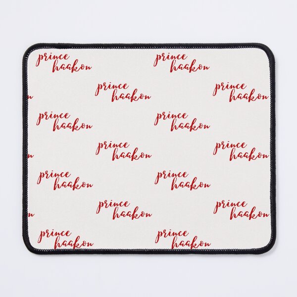 Item preview, Prince Haakon--script red designed and sold by holmesar2.