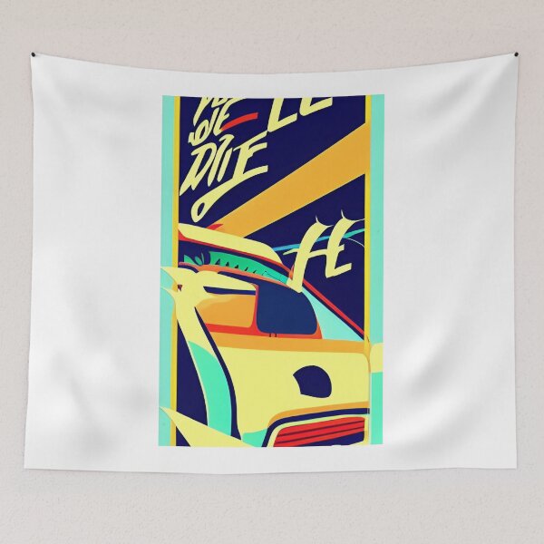 Item preview, Abstract comic print of a car designed and sold by Stitch05.