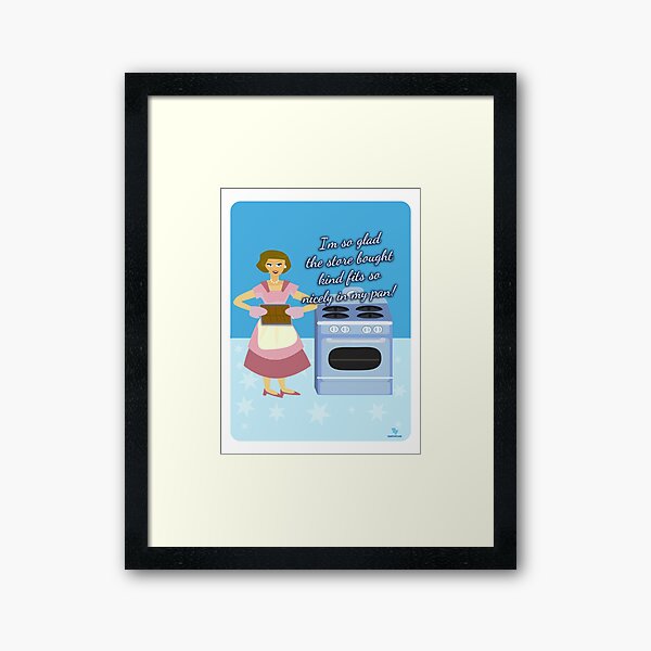 Item preview, Cheating Brownie Funny Cartoon Housewife Character Slogan designed and sold by mytshirtfort.