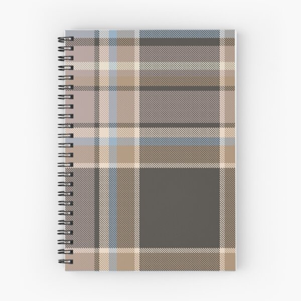 Aperçu de l'œuvre Couette à carreaux tartan crème moderne | Motif à rayures moderne et unique créée et vendue par TheWalnut.