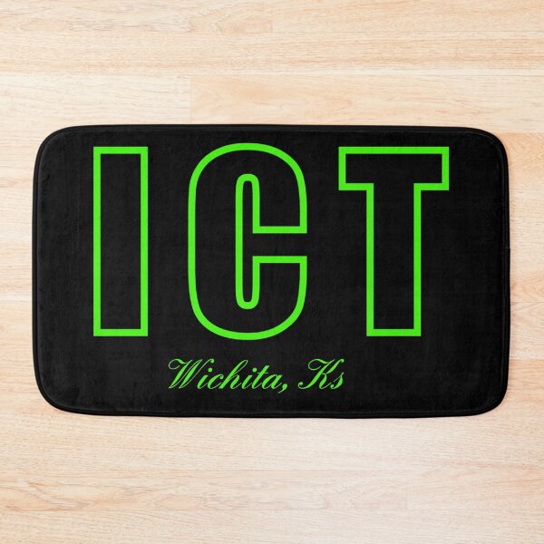 Item preview, Airport Code ICT Wichita, Kansas designed and sold by Lartheviking.