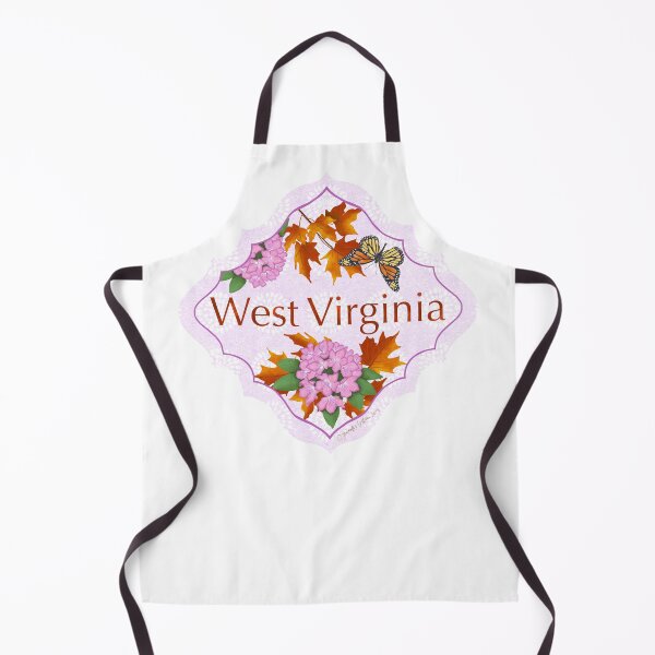Item preview, West Virginia Motif Illustration for Travelers US State Collection HI Pua Aloalo Kukui tree designed and sold by JourneyHomeMade.