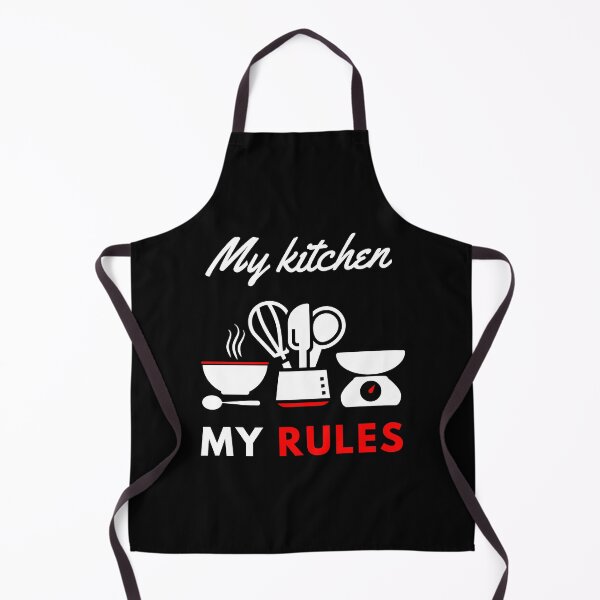 Item preview, My kitchen my rules funny motivational design designed and sold by DigitalMagShop.