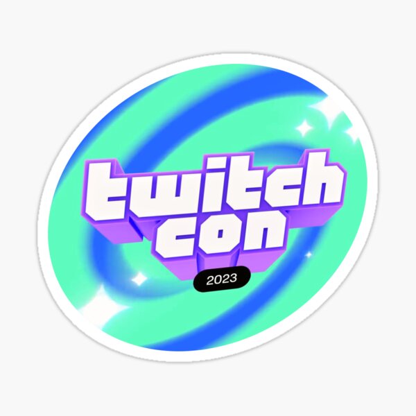 "Twitchcon paris 2023" Sticker for Sale by SportsClassics Redbubble