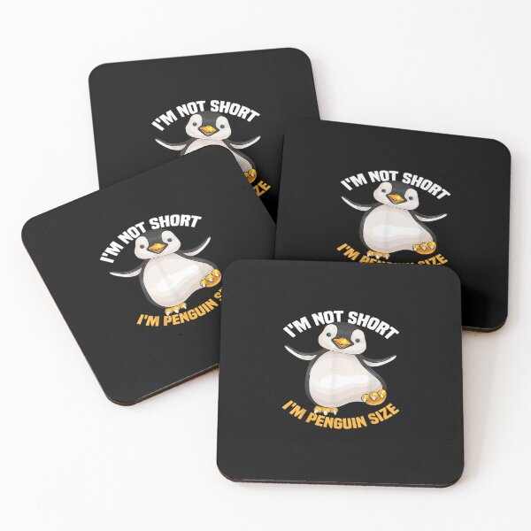 Item preview, Cool I'm Not Short I'm Penguin Size | Funny Animal Fans Gift T-Shirt designed and sold by Larcossee ⭐⭐⭐⭐⭐.