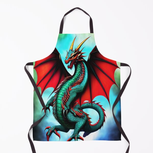 Item preview, Kingdom Dragon Fire Turquoise designed and sold by ShopSunday.