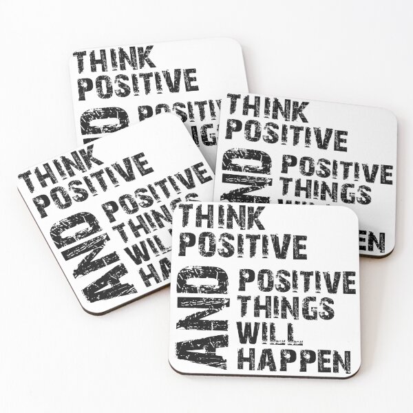 Item preview, Positive quote Think positive and positive things will happen designed and sold by smitke.