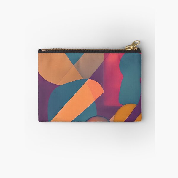 Item preview, Mid tone retro abstract shapes designed and sold by ibelieveimages.