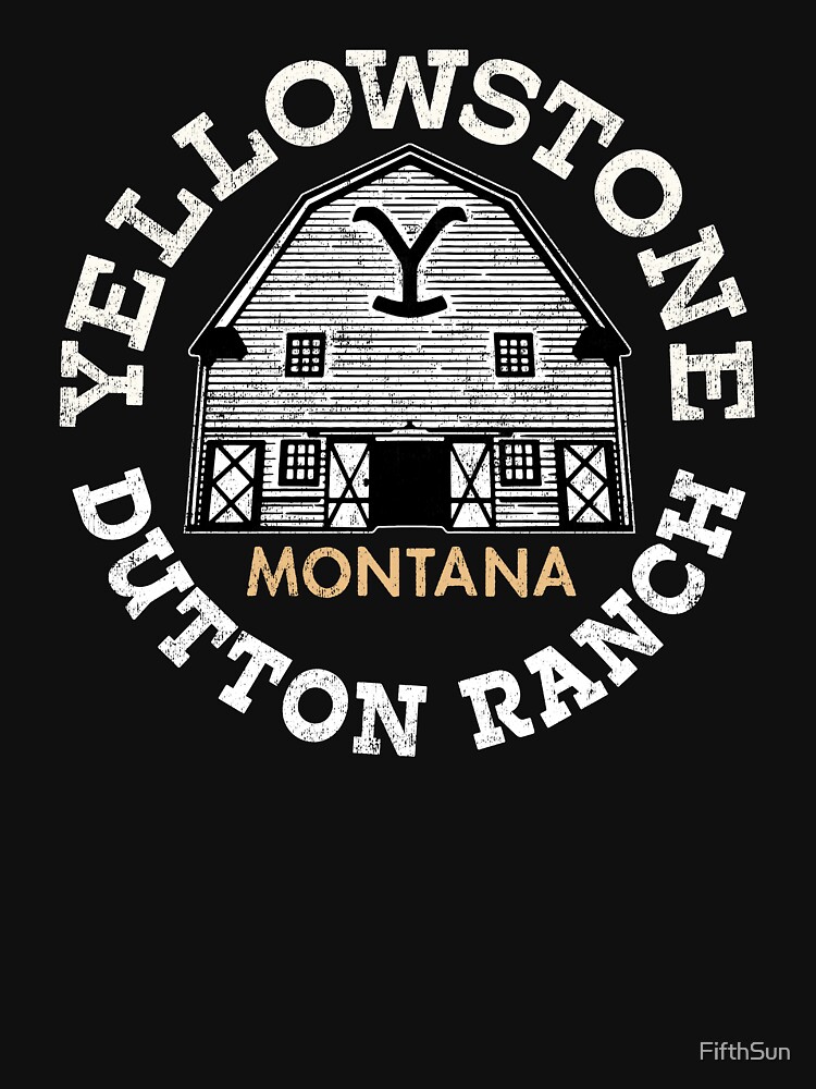 Yellowstone Dutton Ranch Tank Top - Offiziell Lizenziert Western Cowboy