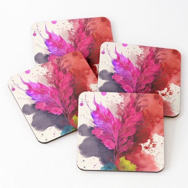 Item preview, Blooming Pink Plant designed and sold by BrushBubble.