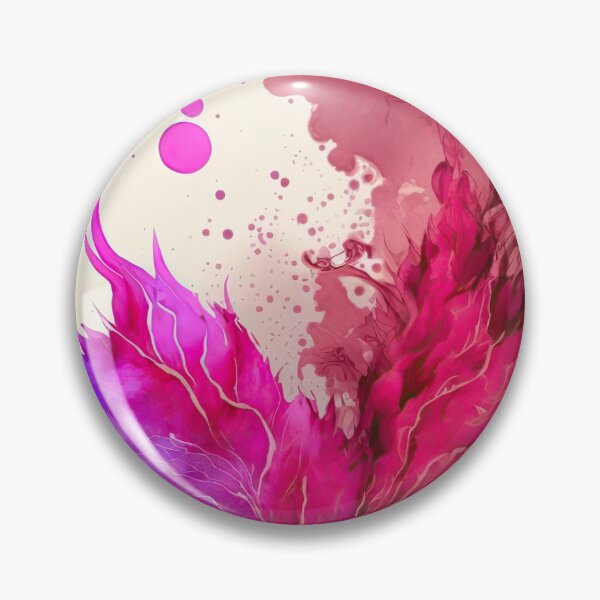 Item preview, Blooming Pink Plant designed and sold by BrushBubble.