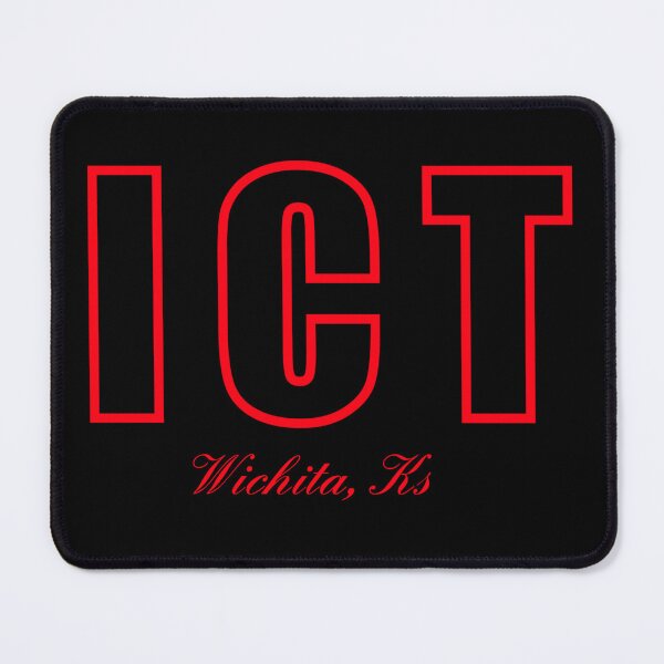 Item preview, Airport Code ICT Wichita Kansas designed and sold by Lartheviking.