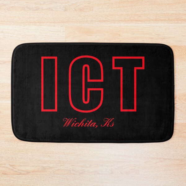 Item preview, Airport Code ICT Wichita Kansas designed and sold by Lartheviking.