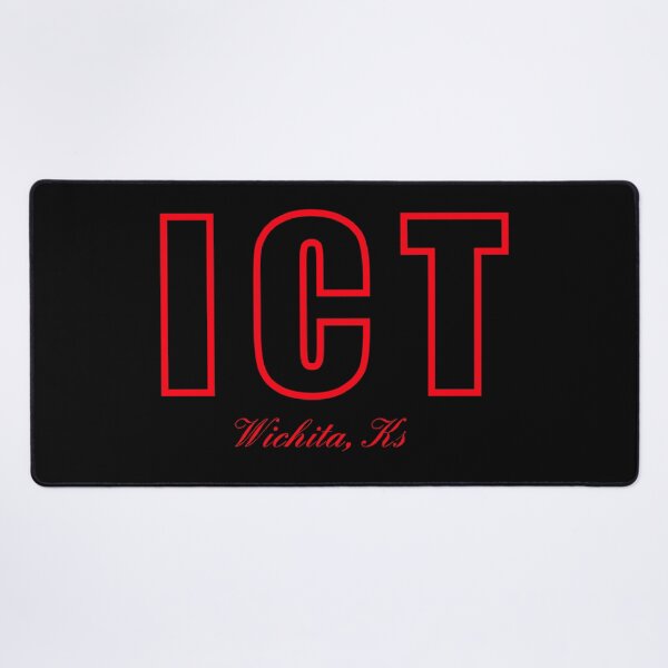 Item preview, Airport Code ICT Wichita Kansas designed and sold by Lartheviking.