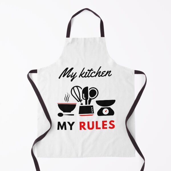 Item preview, My kitchen my rules funny motivational design designed and sold by DigitalMagShop.