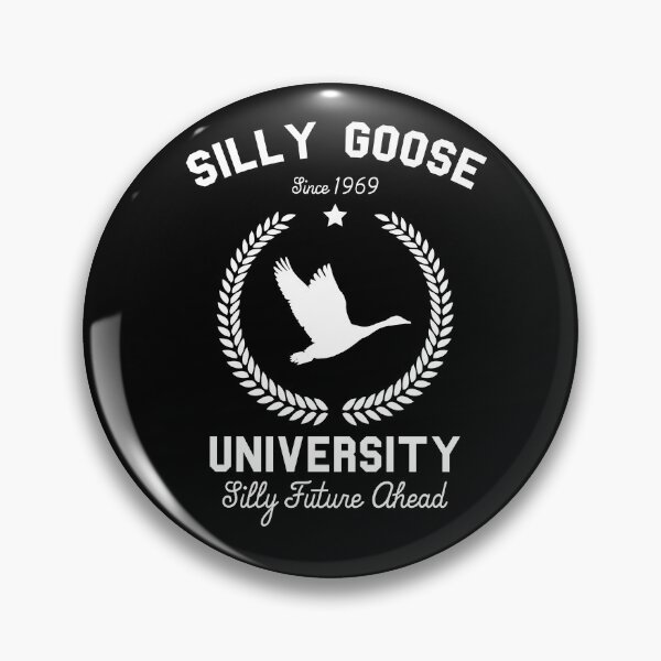 Item preview, SILLY GOOSE UNIVERSITY - Funny  Goose meme designed and sold by Raiko-art.