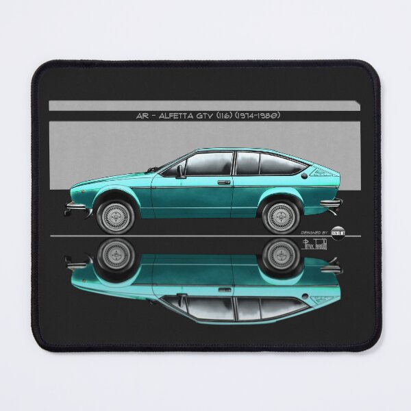 Item preview, Azaziel Original Series - Drawing of AR - Alfetta Gtv (116) in Verde Pino designed and sold by Azaziel.